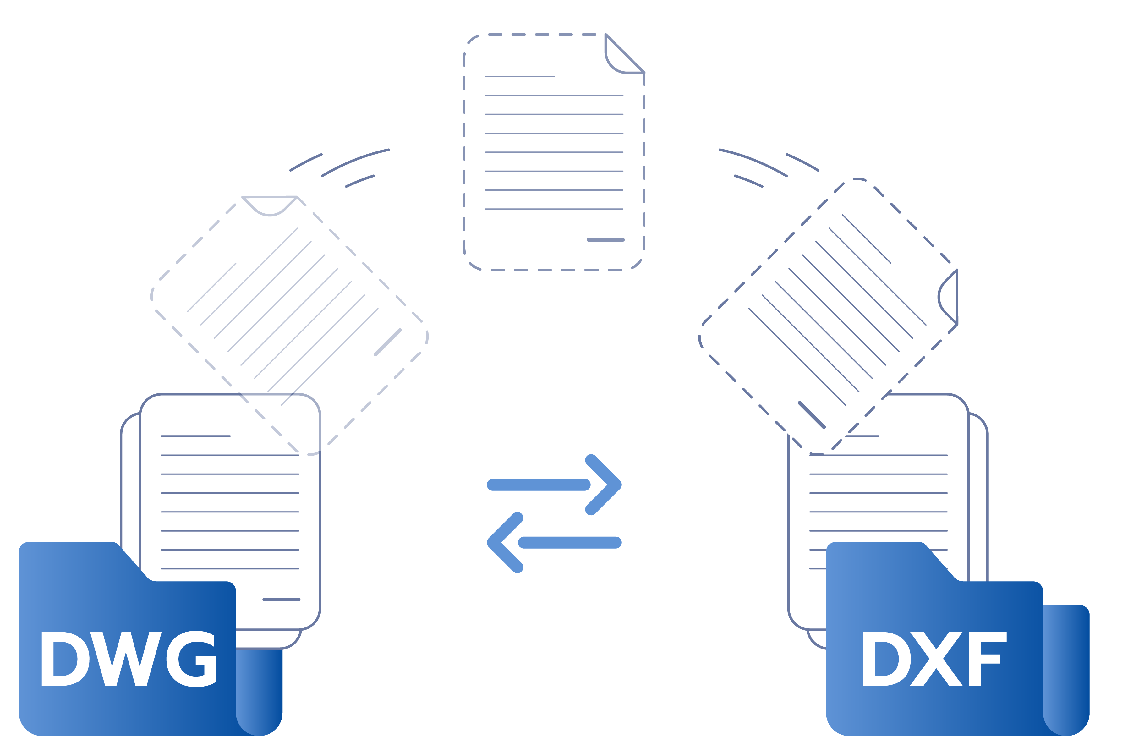 DWG, DXF