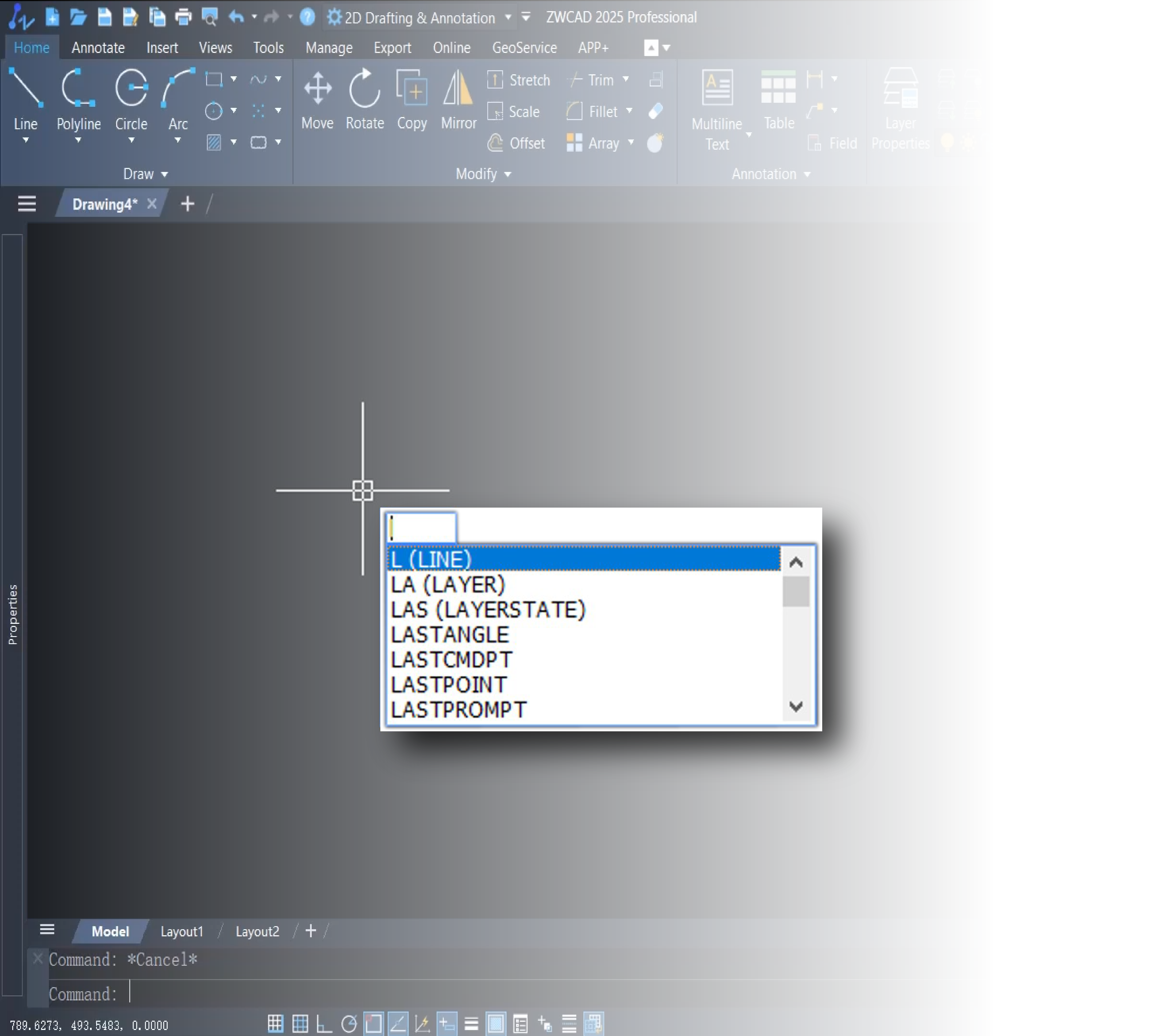 ZWCAD ดีไหม | Commands & Shortcuts