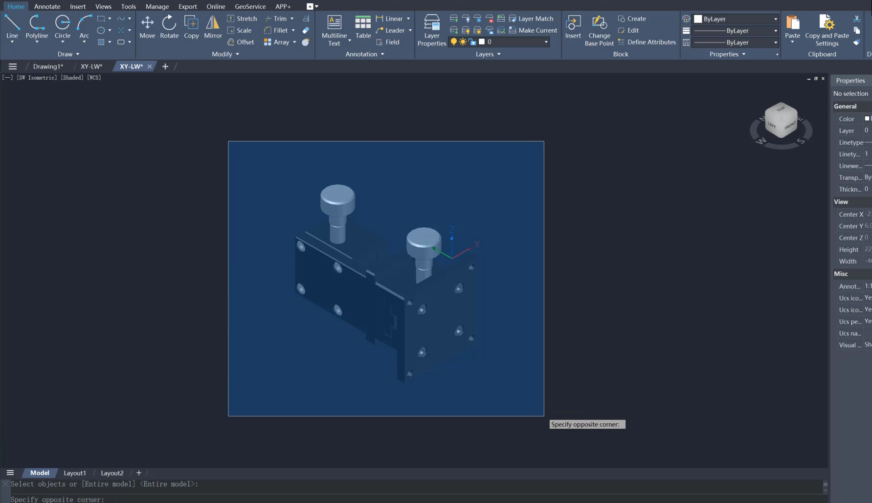 Existing Layout