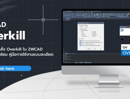 ZWCAD Overkill Command